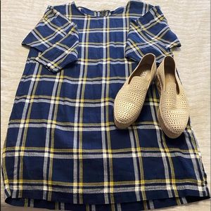 Old Navy 3/4 Sleeve Tunic Dress